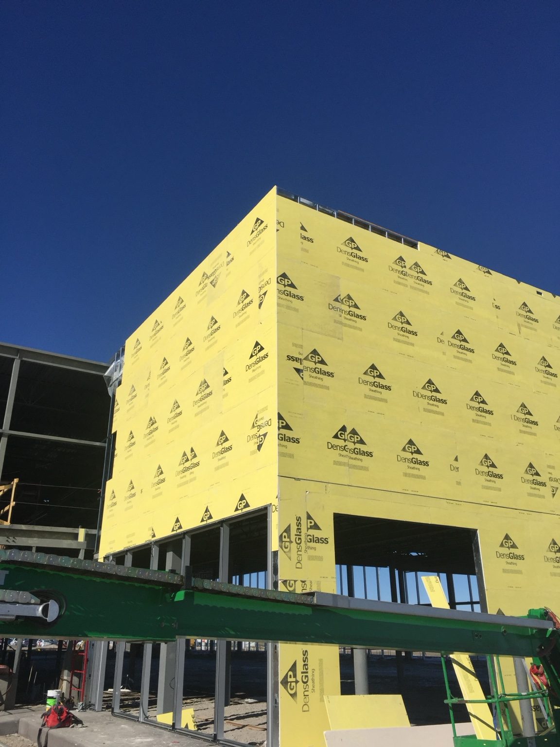 DensGlass exterior sheathing