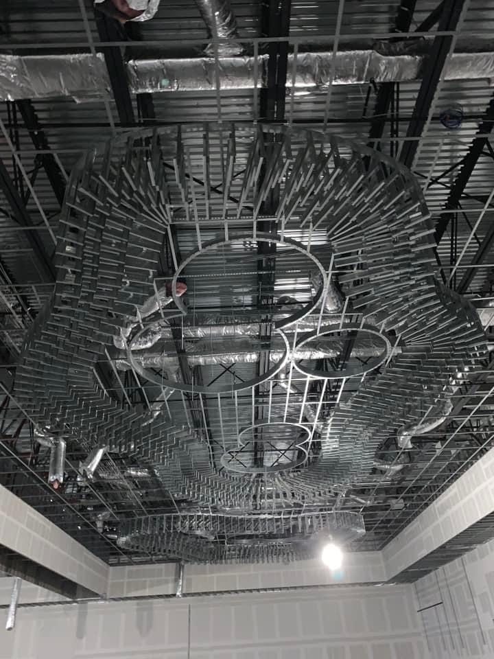 Architectural ceiling framing