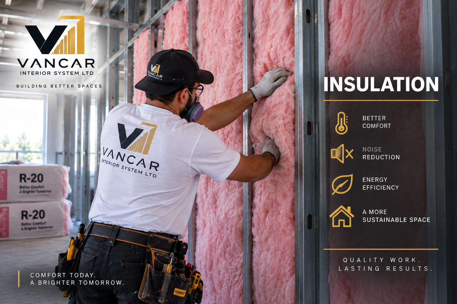 Insulation installation